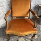 Paire de fauteuils cabriolets