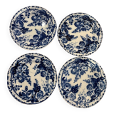 Set of 4 plates creil montereau
