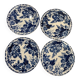 Set of 4 plates creil montereau