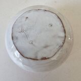 Ceramic vase flower holder Signed pictogram to be identified