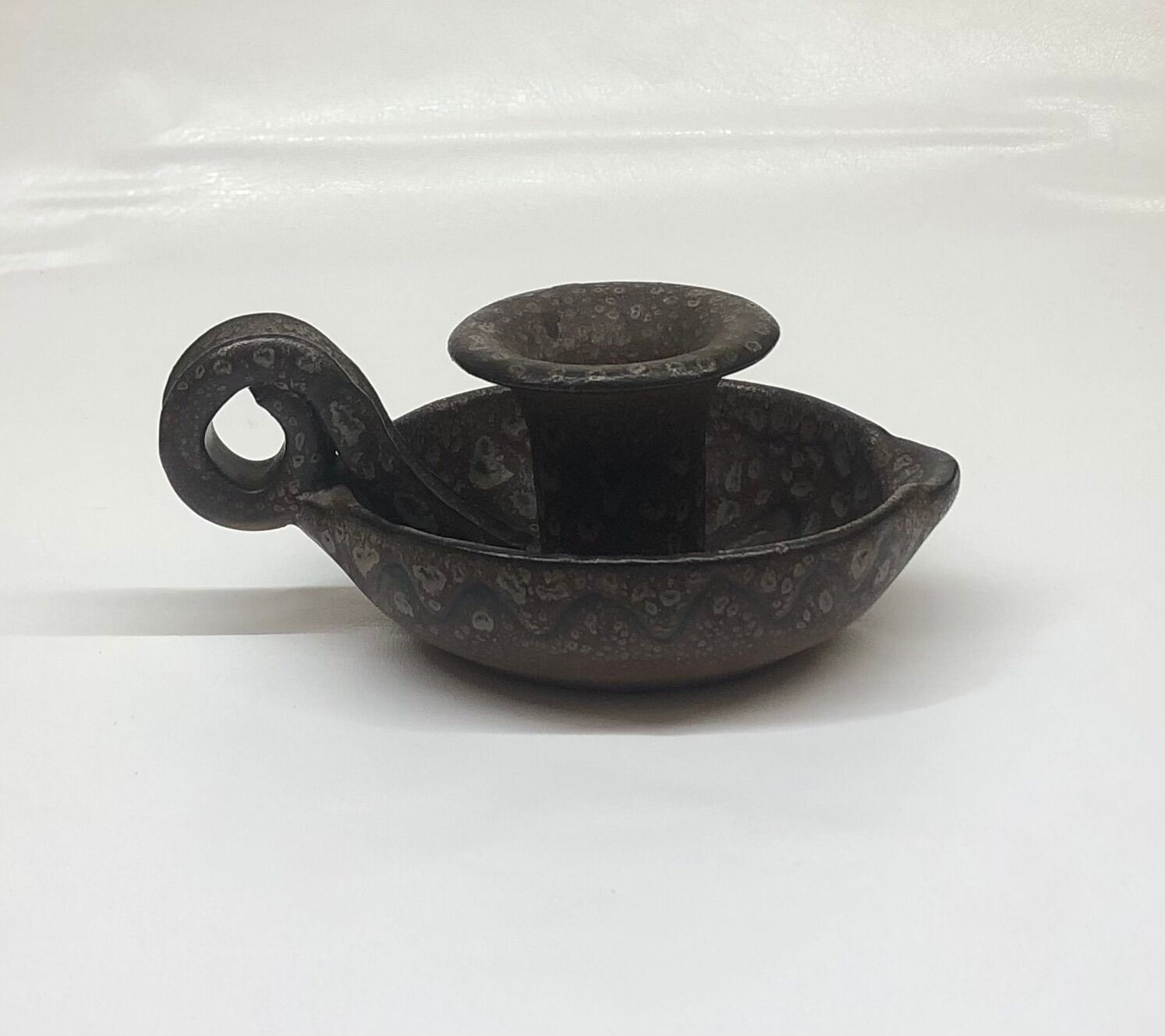 Ceramic candlestick by Jean Austruy