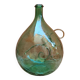 Demijohn old bubbled glass - 15 liters - height 42 cm ( c)