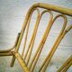 Rattan doll bed