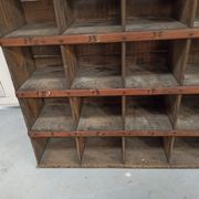 Duo of trade furniture sorting of the post shelf storage