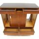 Mahogany trade counter, Sweden, 1950