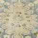 5x7 Peach Teal Green Distressed Turkish Rug, 158x227Cm SK 23057