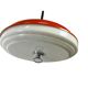 Vintage orange UFO lamp / chandelier / pendant light