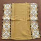 Tablecloth and napkins in cotton from the 60s