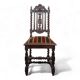 Louis XIII style oak chair