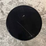 Black marble side table