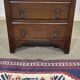 1930s English oak chest of drawers