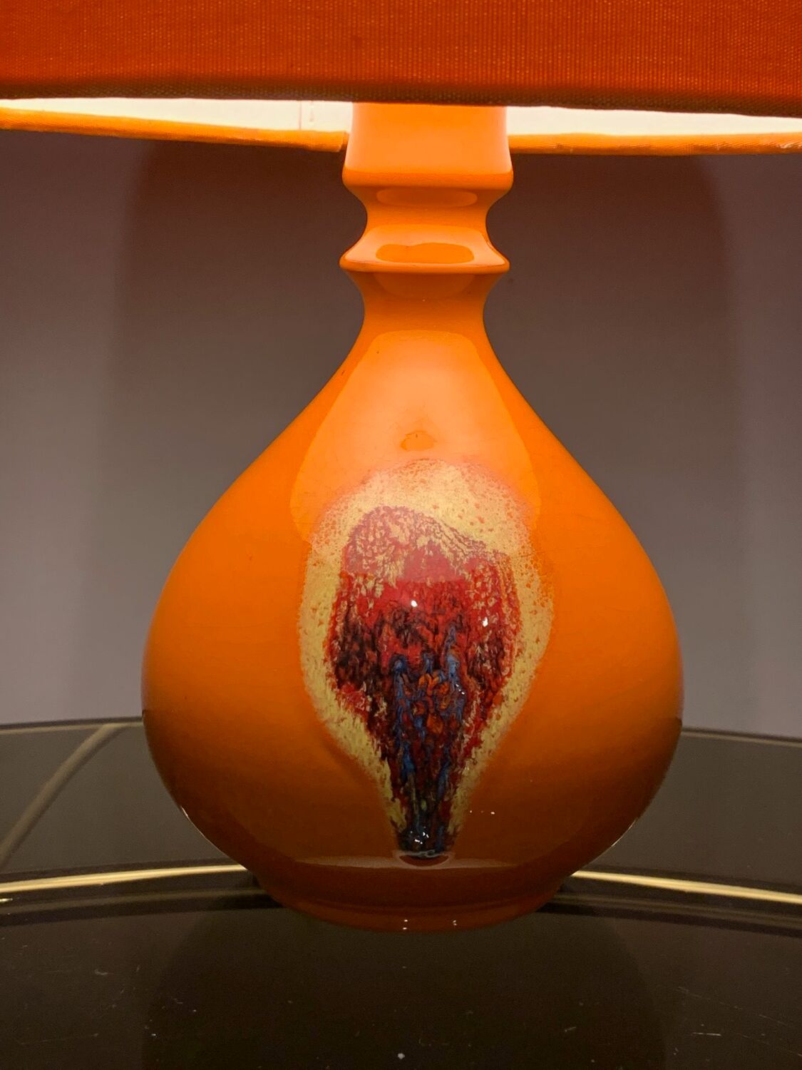 Pair of 1970s ceramic table lights by Bjorn Wiinblad for Rosenthal