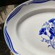 Oval dish in Badonviller earthenware
