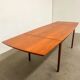 Extendable arne vodder table in teak – vamo – vintage scandinavian table year