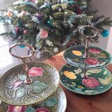 Servant display with cakes Sarreguemines