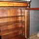 Napoleon III display cabinet in marquetry circa 1880