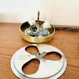 1 of 3 Awesome Adjustable Orion Glass Pendant Lamps from Staff