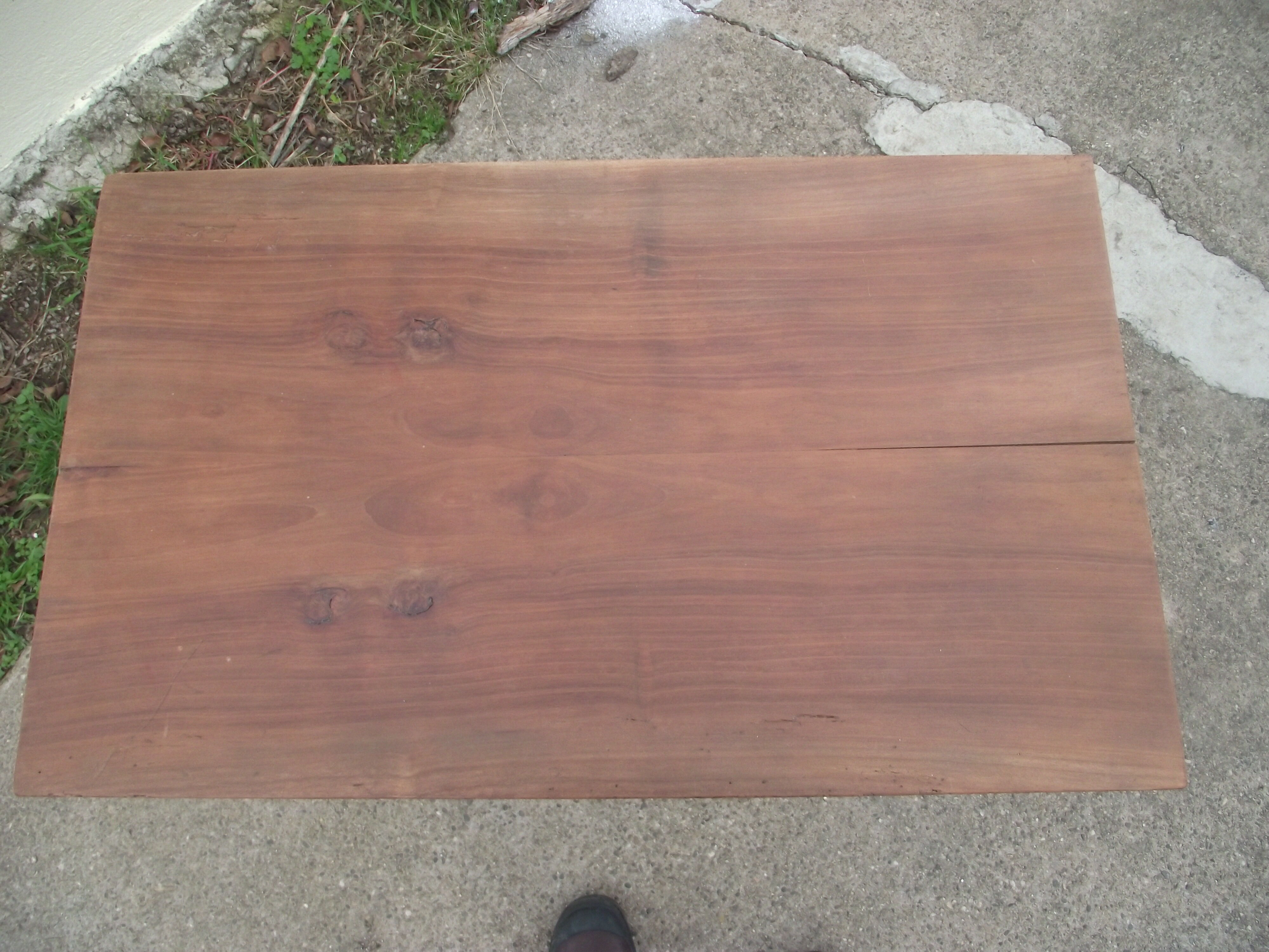 Craft old bistro table