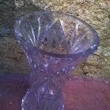 Bohemian crystal vase