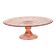Pink Art Deco Cake Platter / Pastry Dish – Depression Glass