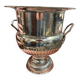Large silver-plated champagne bucket