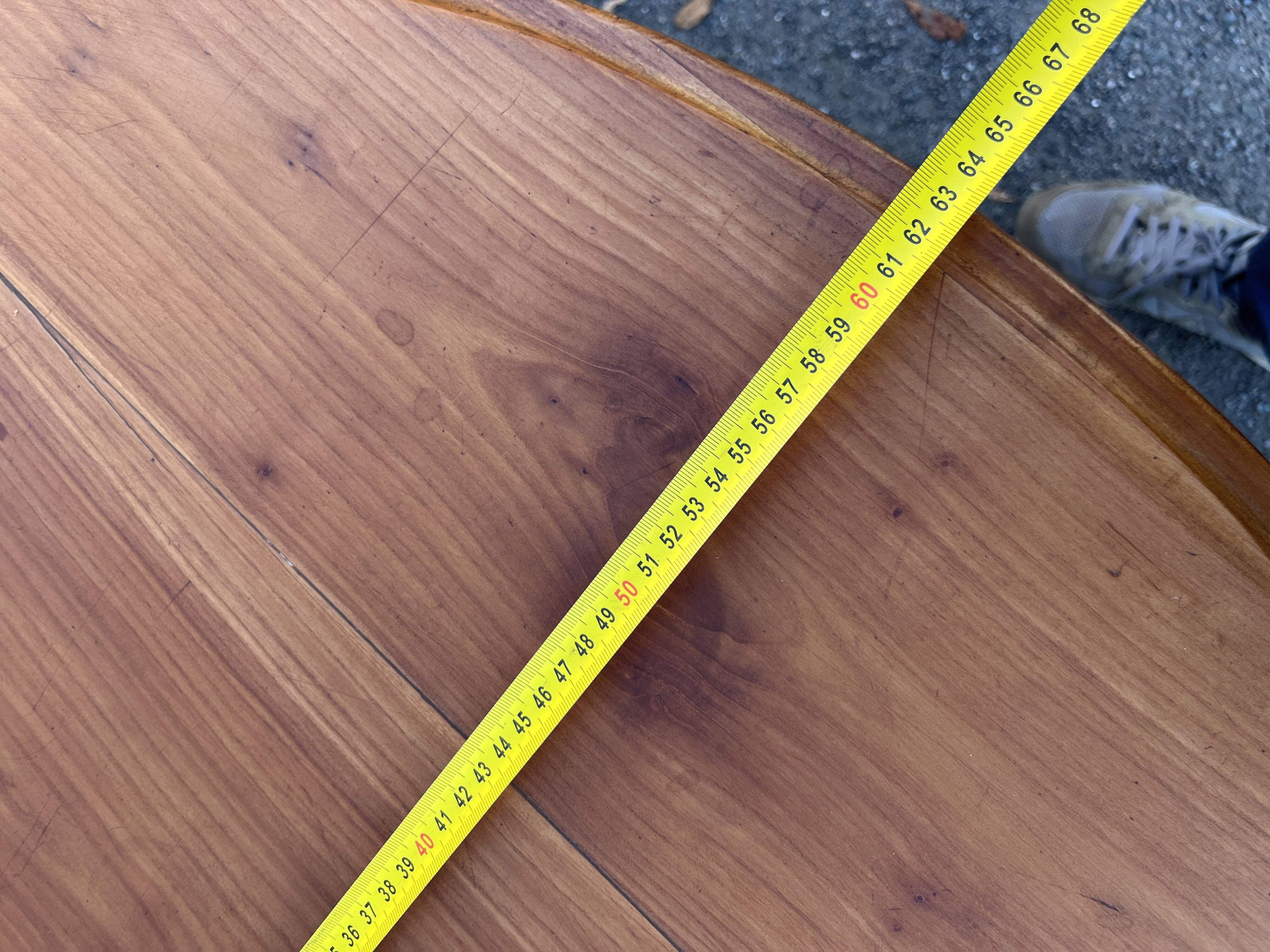 Small solid wood violin table – Napoleon III style