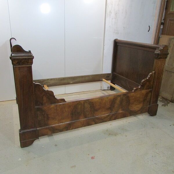 Boat rollers Louis Philippe bed