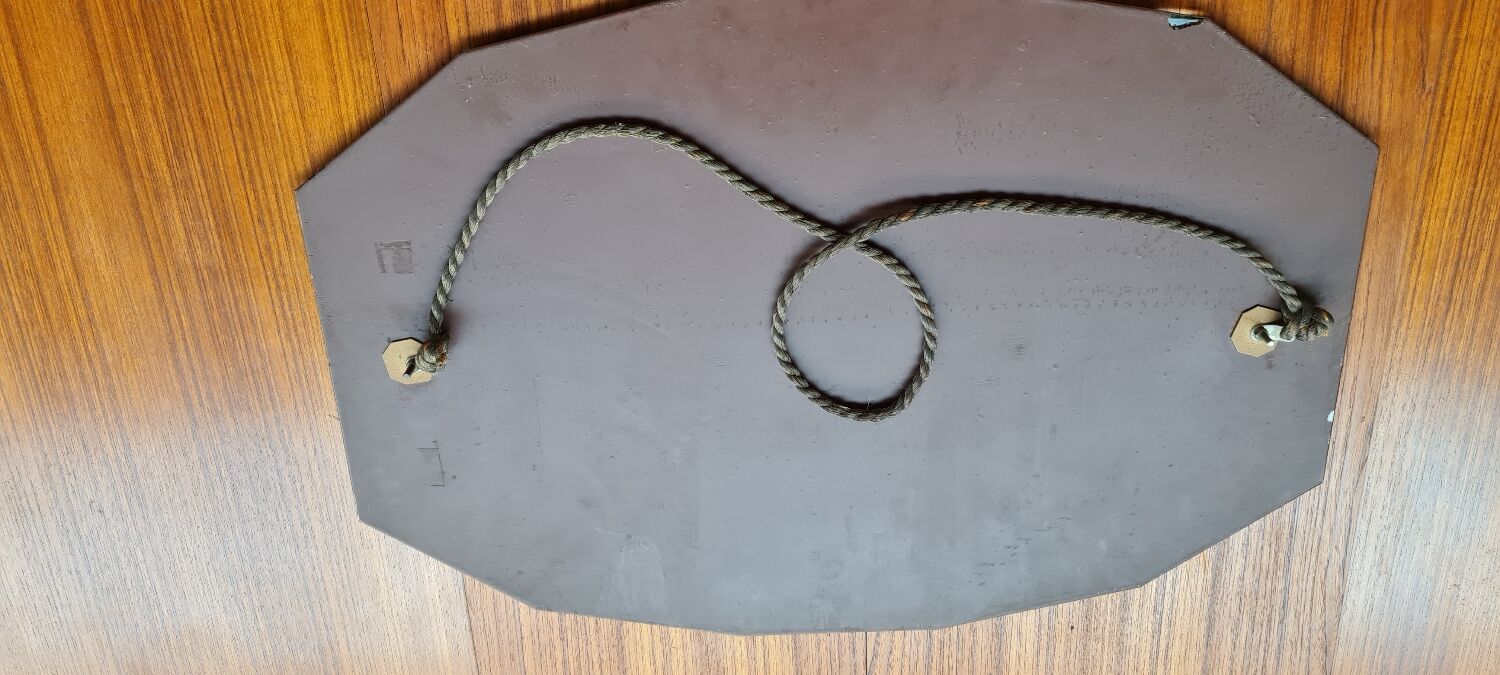 Art Deco beveled mirror