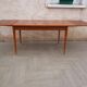 Table salle à manger avec rallonges vintage