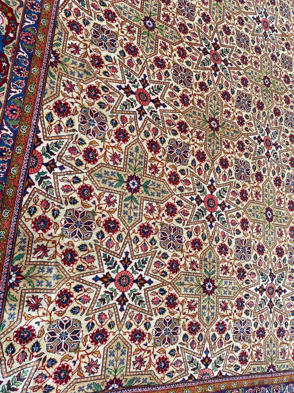 Very nice large Kashan Persian carpet 260x380cm