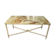 Table basse en onyx années 60/70
