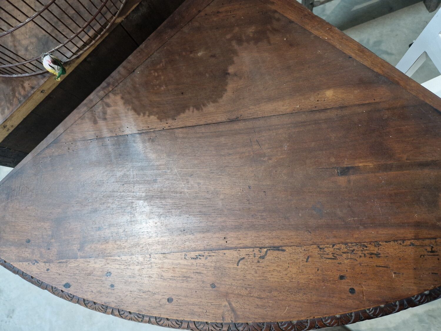 2 Louis XVI style corner cabinets