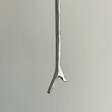 Set of 20 stainless steel cutlery with branch pattern.