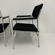 Gijs van der Sluis minimalist lounge chair, 1970s