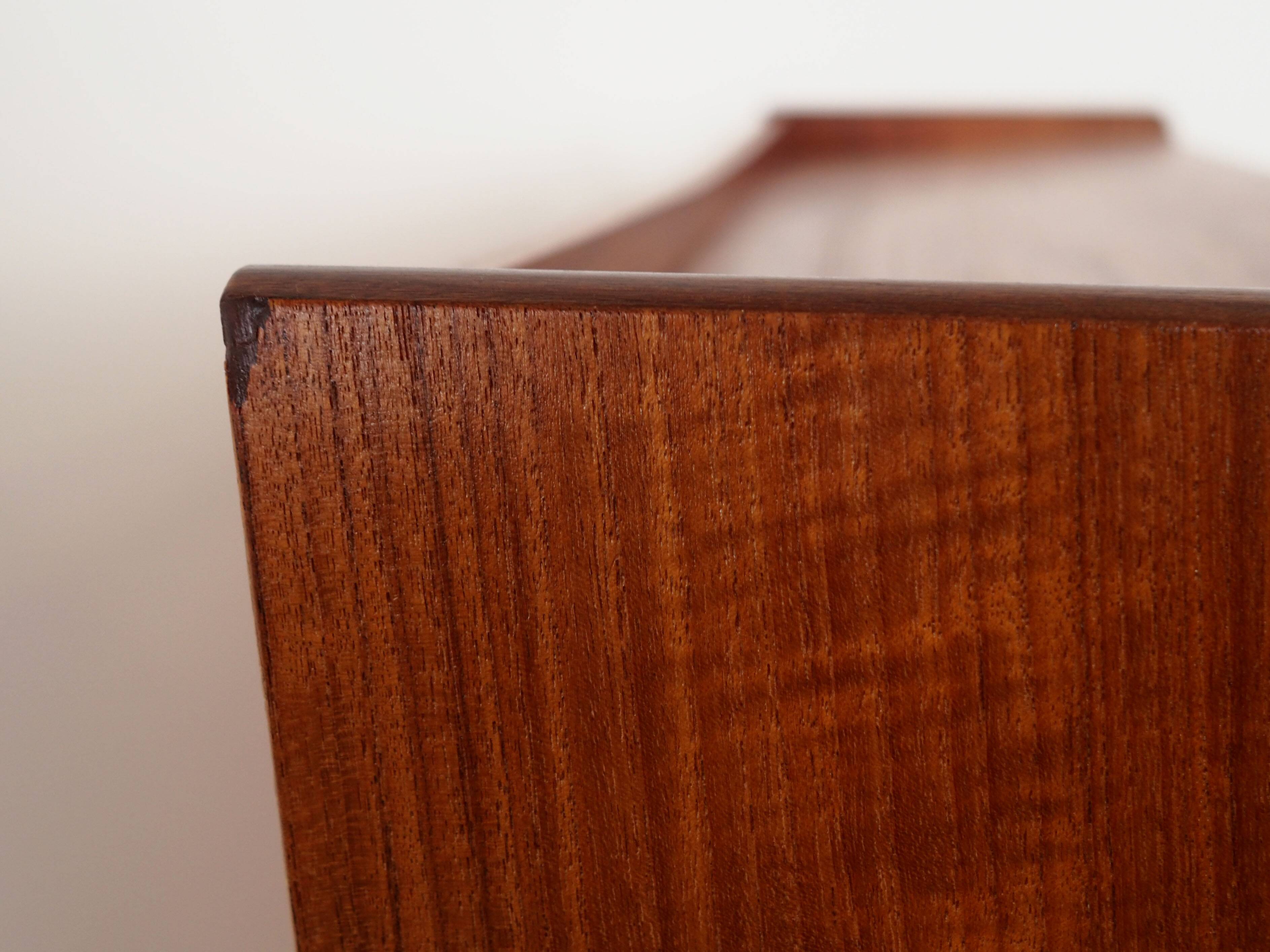 Teak secretary, Danish design, 1970s, production: Denmark