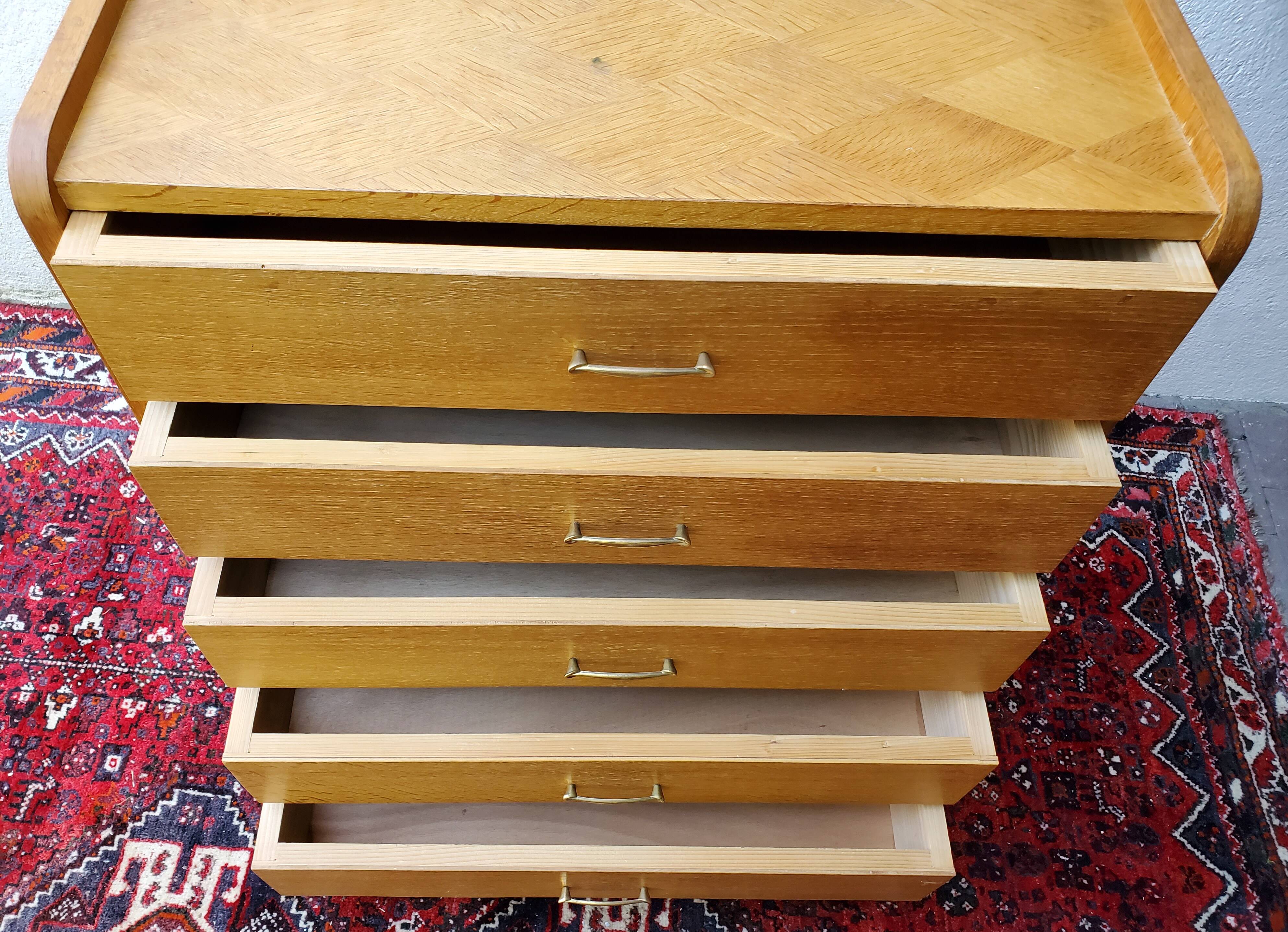 Commodity 5 vintage drawers 60's