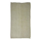 Kilim Turc Konya Vintage 150x253 cm Beige Uni Minimaliste Tisse Main