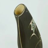 Mid century vase 50s organic shape fish decor model no. 2007 b