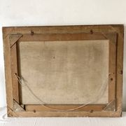 Oil on canvas framed countryside landscape
