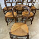 Straw chairs