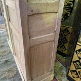 Aero gummed solid oak bookcase 19th