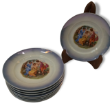 9 Assiettes à dessert