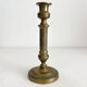 Antique brass candlestick candle holder decorated vintage
