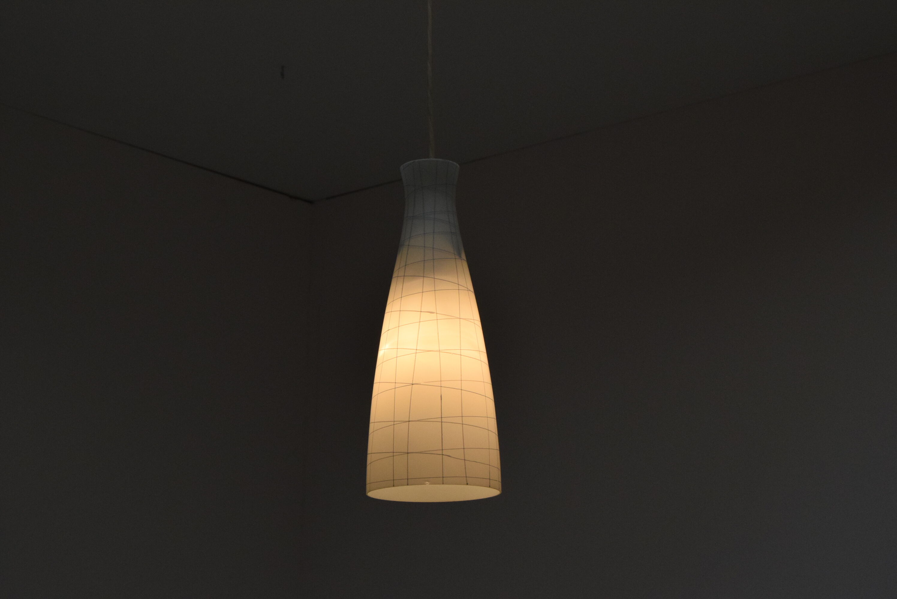 Mid-century Glass Pendant,1960‘s.