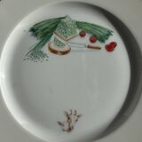 Set of 12 cheese plates France Chavroux 1990s D 21.5