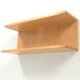 Blonde Wood Veneer Wall Shelf