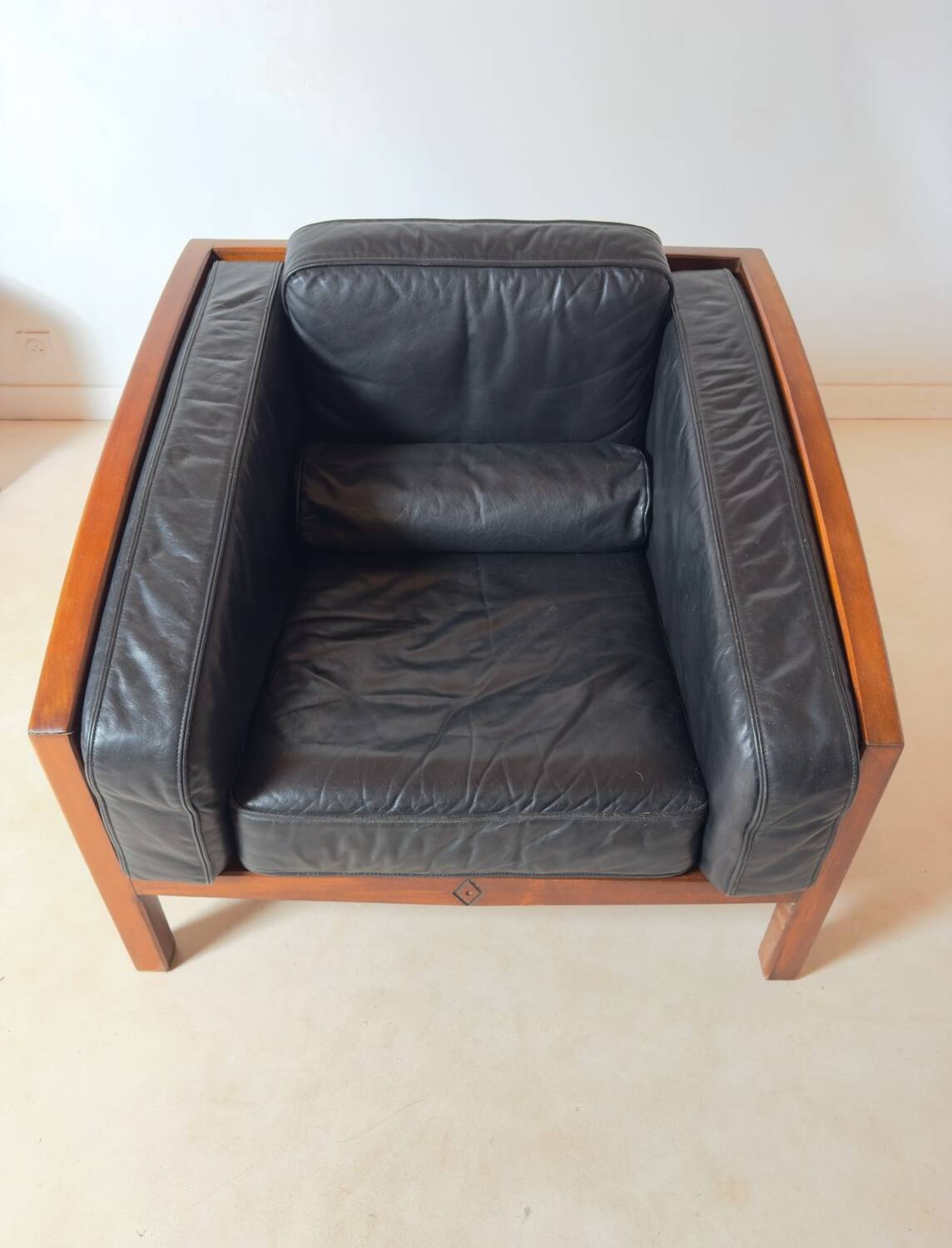 Armchair in the style of Tobia Scarpa