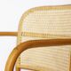 Ligna Armchair – 1950s/1960s Czechoslovakia, Bentwood Beech with New Rattan