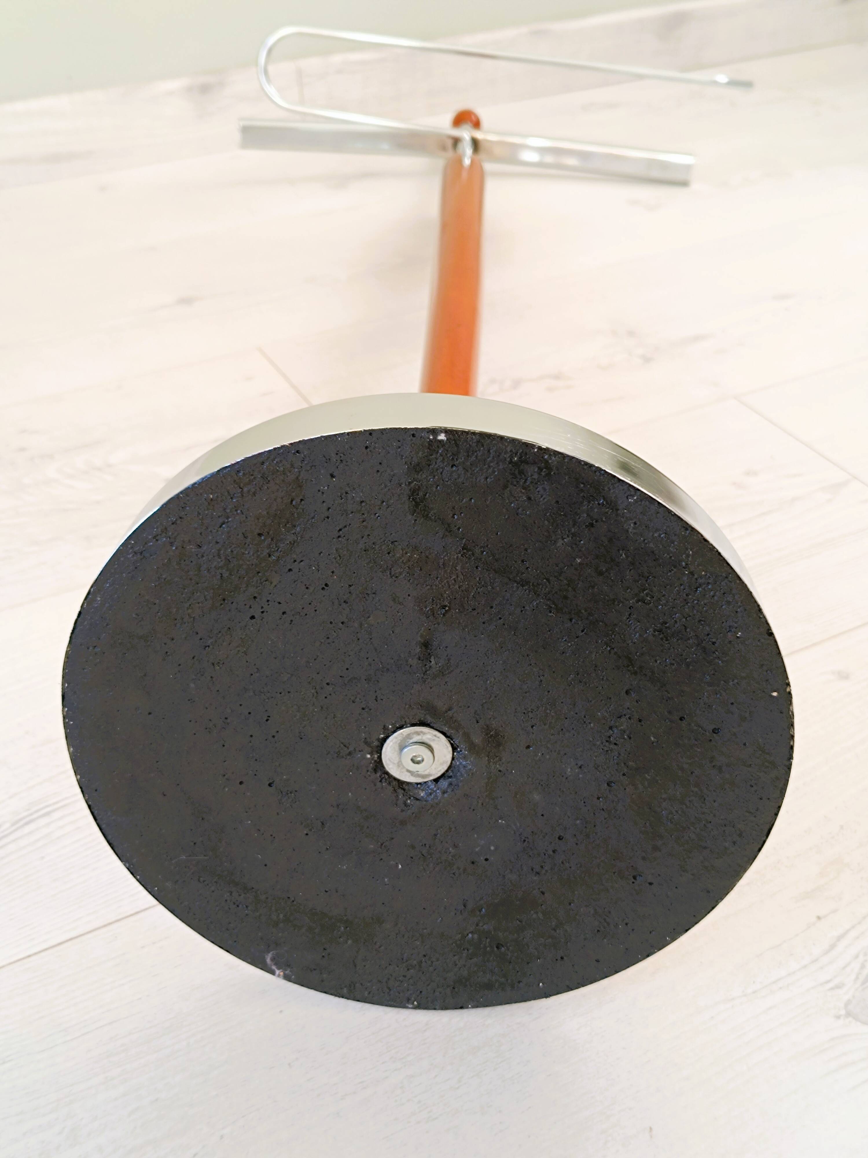 Wooden and metal valet