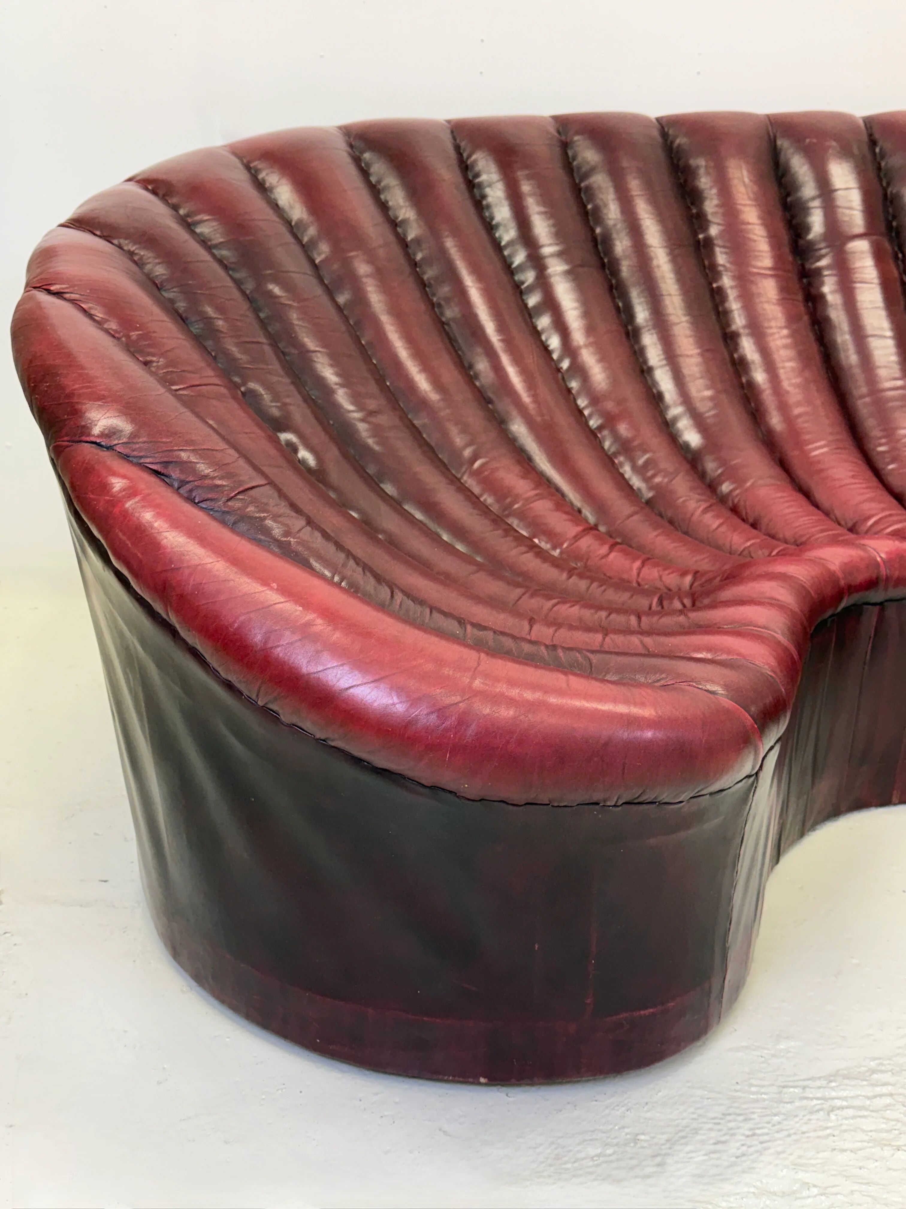 Shell canapé - unique piece, 1965